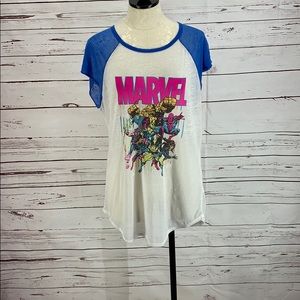 Marvel burnout T-shirt